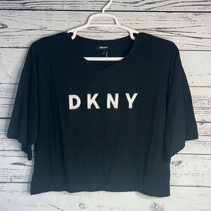DKNY Black Crop Top